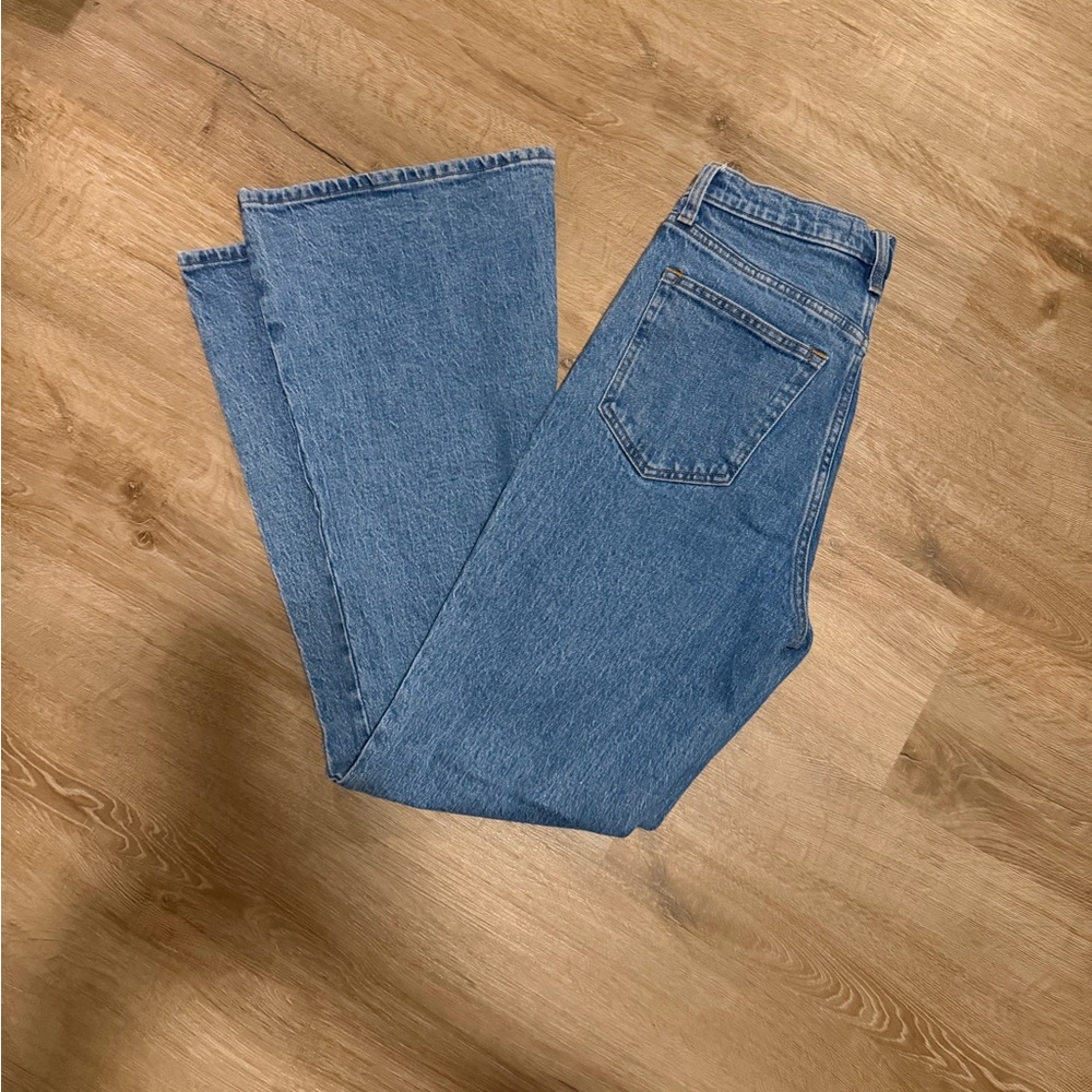 Abercrombie & Fitch Women's Flare Blue Jeans